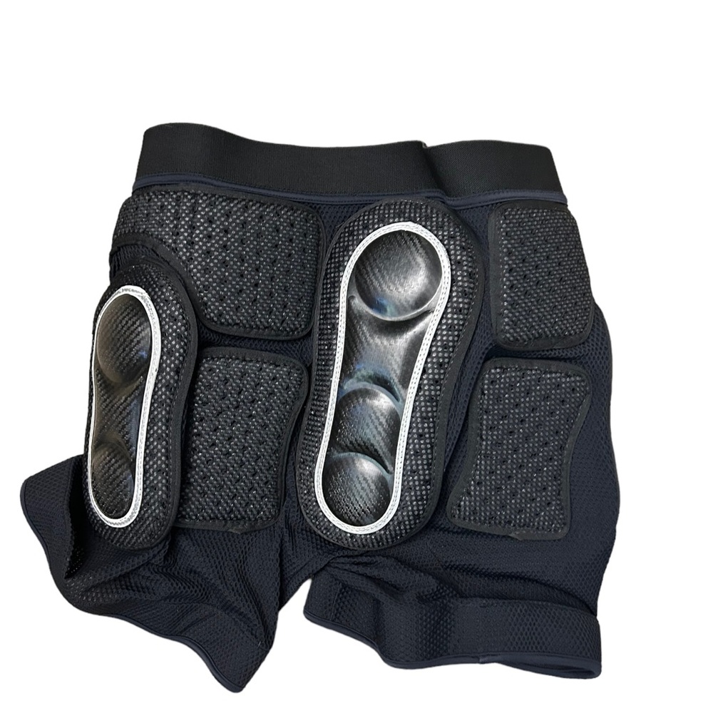 Zandona Motocross Black Shorts Protective Pants Size Large